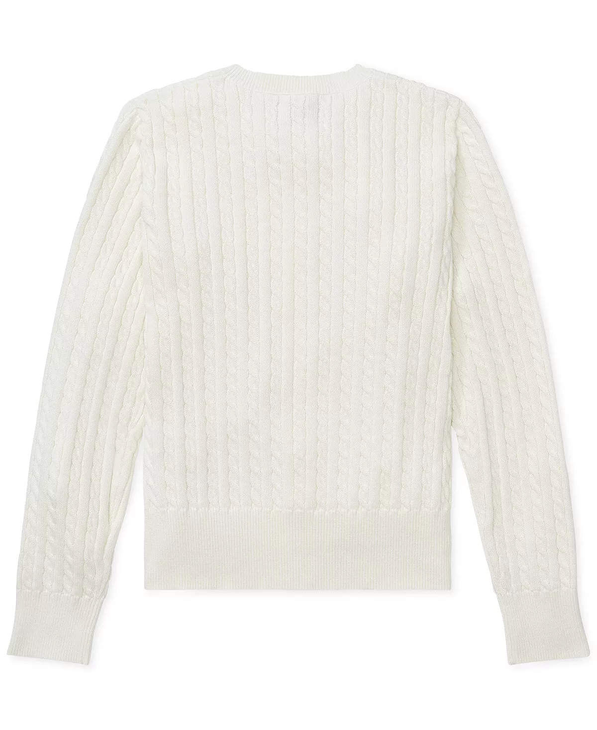 Polo Ralph Lauren Big Girls Cable-Knit Cotton Cardigan - Image 6