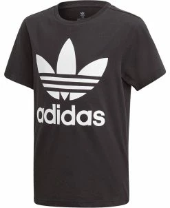 ADIDAS Big Boys Logo-Print Cotton T-Shirt