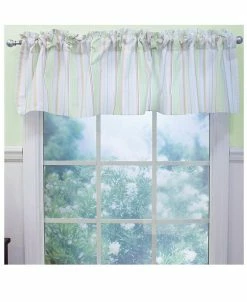 3 Stories Trading Nurture Stripe Window Valance