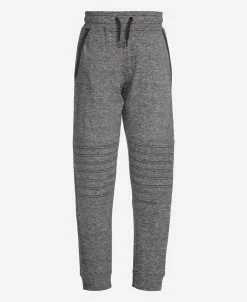 Univibe Echo Space Dye Light Gray Knit Jogger Pants