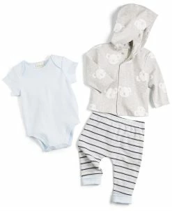 First Impressions Baby Boys Three-Piece Koala Set, Created For Macy's