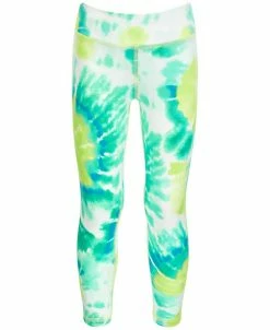 ID Ideology Little Girls Coral Reef Dye-Print Leggings, Created For Macy's
