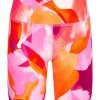 ID Ideology Big Girls Floating Petals-Print Bike Shorts, Created For Macy's