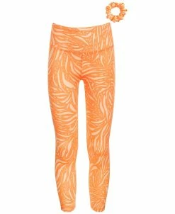 ID Ideology Little Girls Safari Tiger-Print Leggings, Created For Macy's