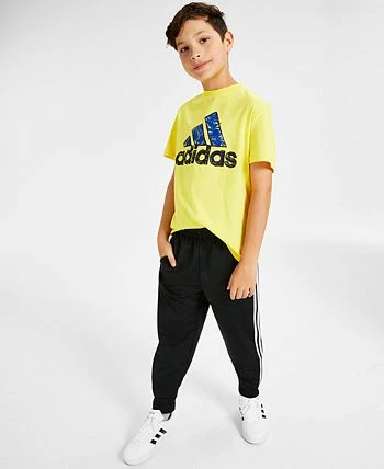 ADIDAS Big Boys Iconic Tricot Joggers 5 ADIDAS Big Boys Iconic Tricot Joggers - Image 3