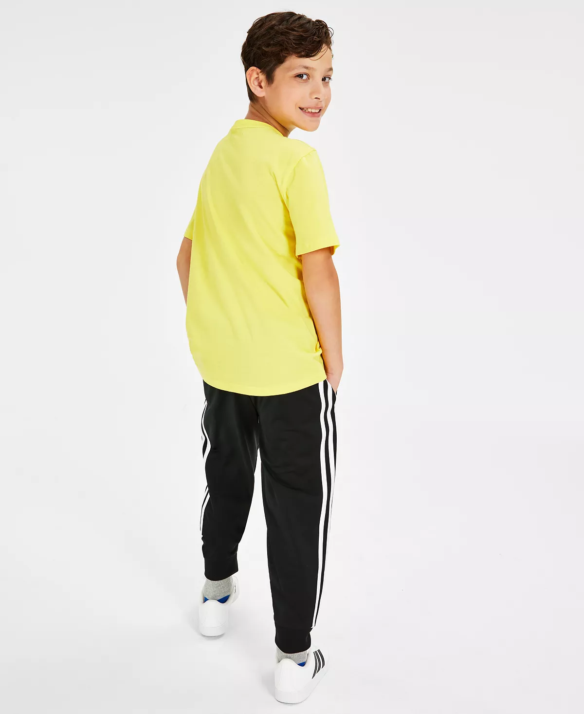 ADIDAS Big Boys Iconic Tricot Joggers 8 ADIDAS Big Boys Iconic Tricot Joggers - Image 6