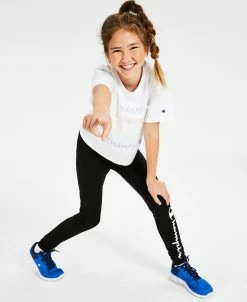 Champion Big Girls Boxy Logo T-Shirt