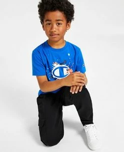 Champion Big Boys Paint Splatter T-Shirt -Little Me Shop 21751593 fpx
