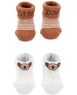 Carter's™ Baby Boys Or Baby Girls Assorted Booties, Pack Of 2