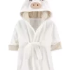 Carter's™ Baby Boys Or Baby Girls Hooded Animal Terry Bath Robe