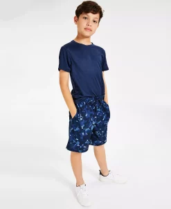 ID Ideology Big Boys T-Short & Printed Shorts Separates, Created For Macy's