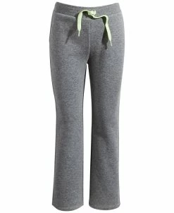 ID Ideology Toddler & Little Girls Pintuck Flared Sweatpants, Created For Macy's