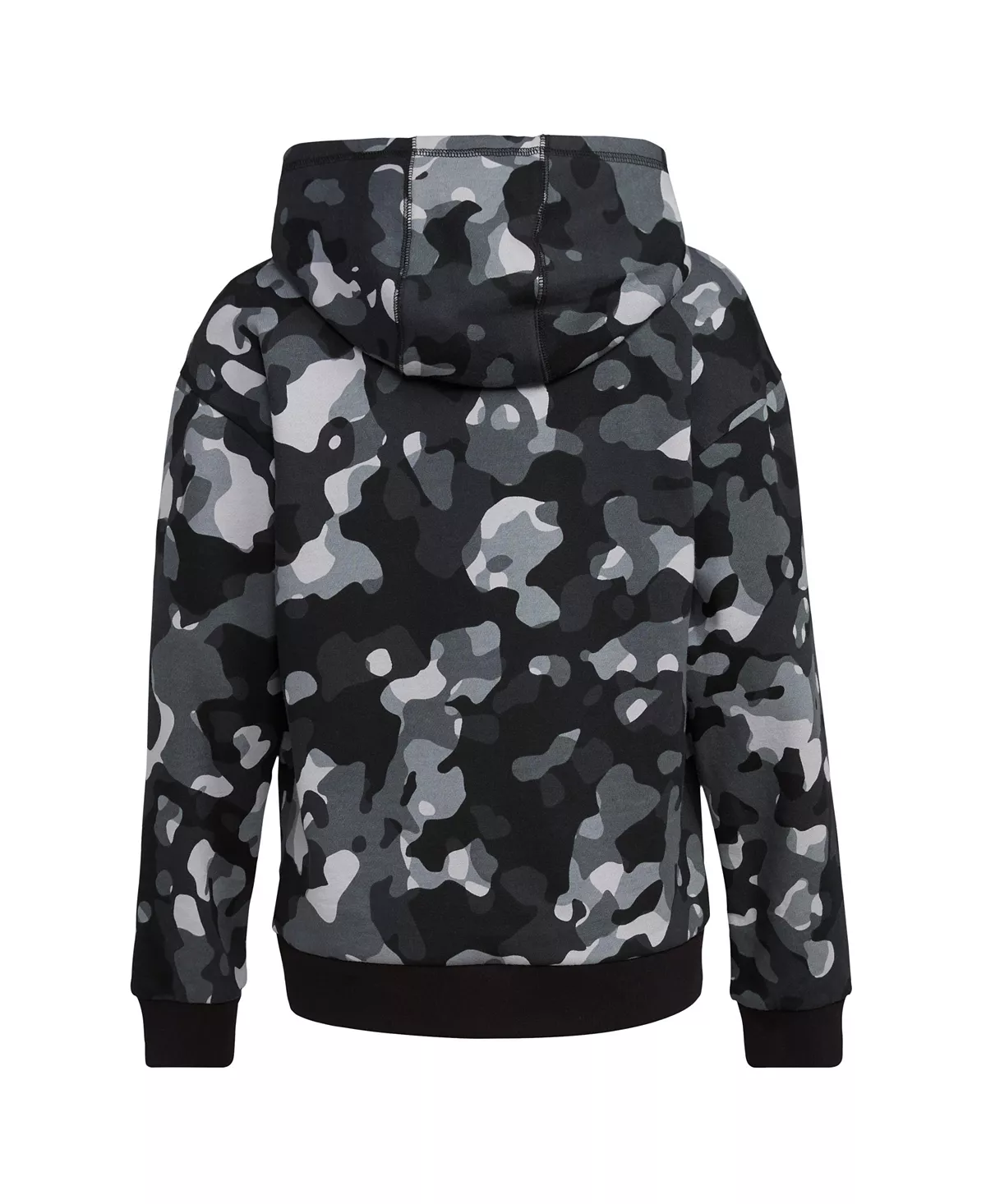 ADIDAS Toddler Boys Long Sleeves Core Camo Allover Print Hooded Pullover - Image 2