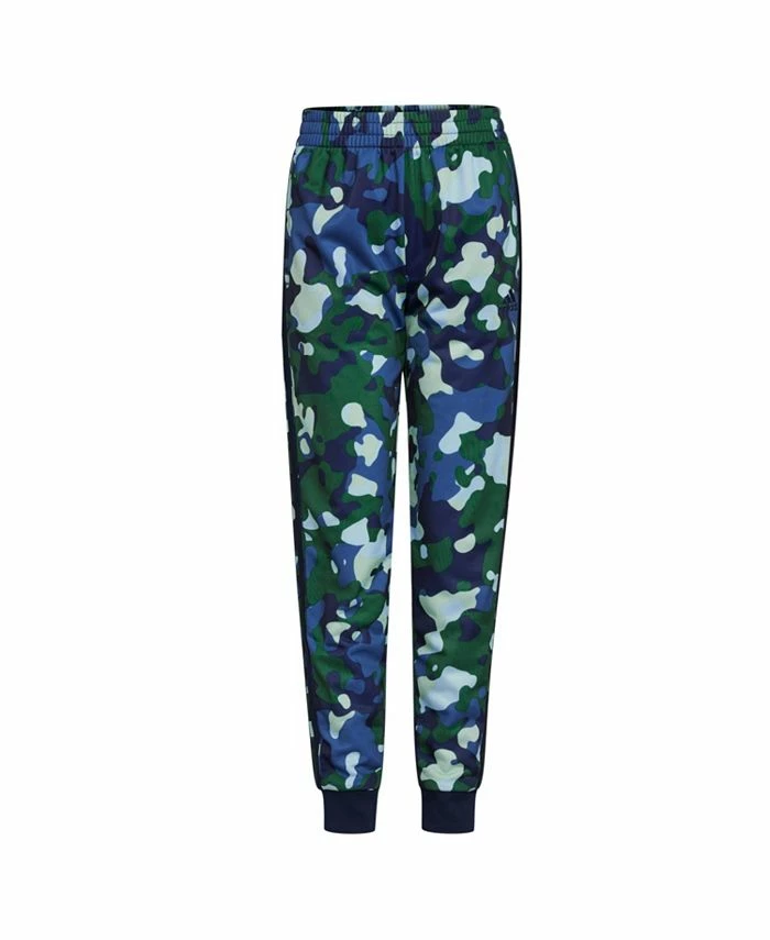 ADIDAS Big Boys Core Camo Allover Print Jogger Pants 3 ADIDAS Big Boys Core Camo Allover Print Jogger Pants