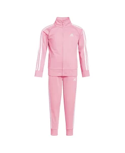 ADIDAS Little Girls Long Sleeves Classic Tricot Track Jacket And Pants, 2-Piece Set 8 ADIDAS Little Girls Long Sleeves Classic Tricot Track Jacket And Pants, 2-Piece Set -Little Me Shop 22030997 fpx 1