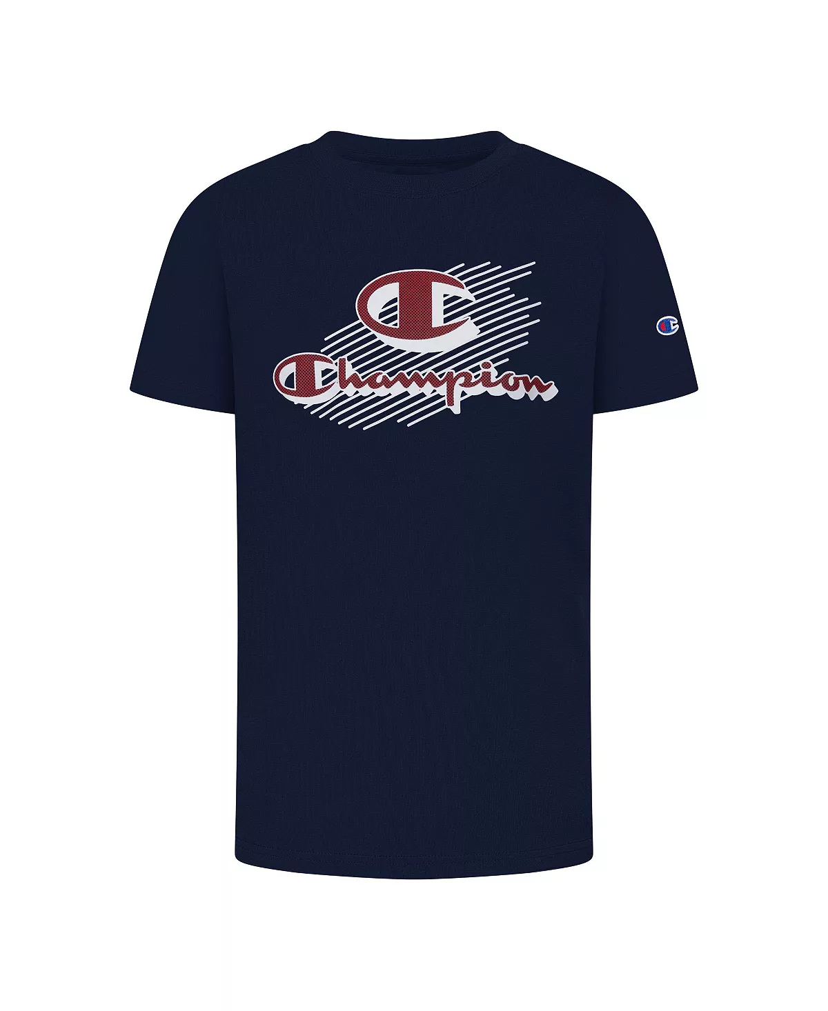 Champion Big Boys Streaks C Script T-shirt - Image 4