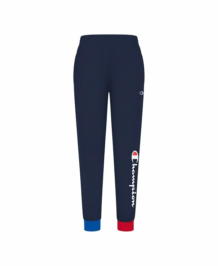 Champion Big Boys Color Blocked Fleece Joggers