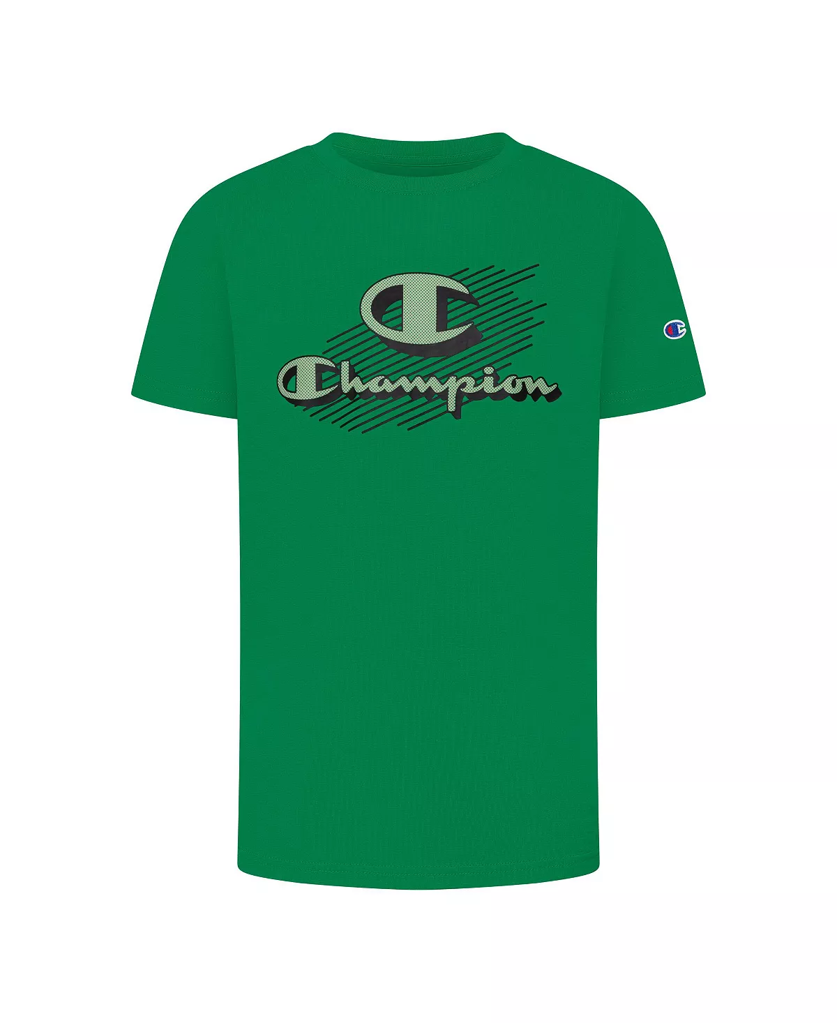 Champion Big Boys Streaks C Script T-shirt - Image 2