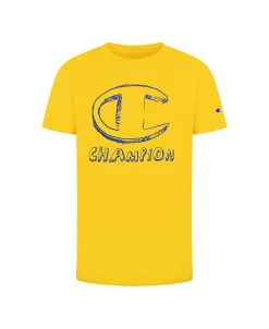 Champion Toddler Boys Hand Drawn C Script T-shirt