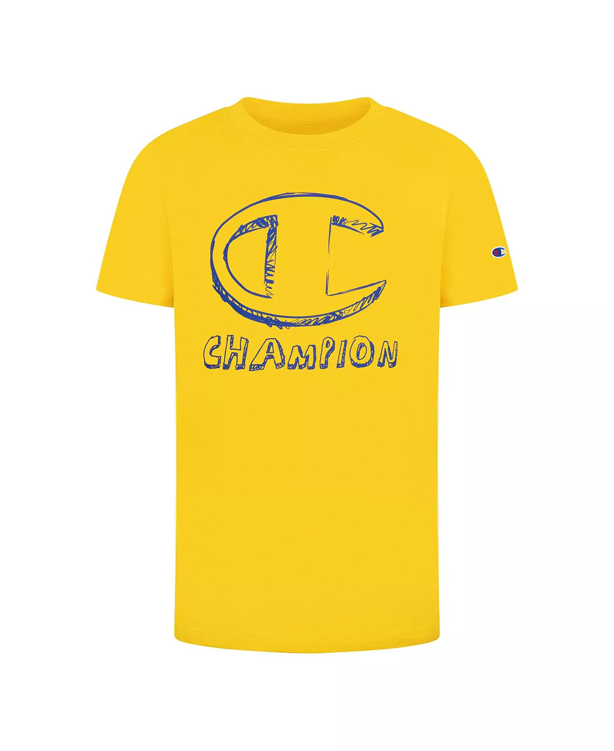 Champion Toddler Boys Hand Drawn C Script T-shirt