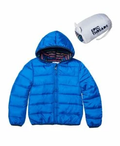Epic Threads Oddler Boys Packable Jacket With Bag, 2 Piece Set