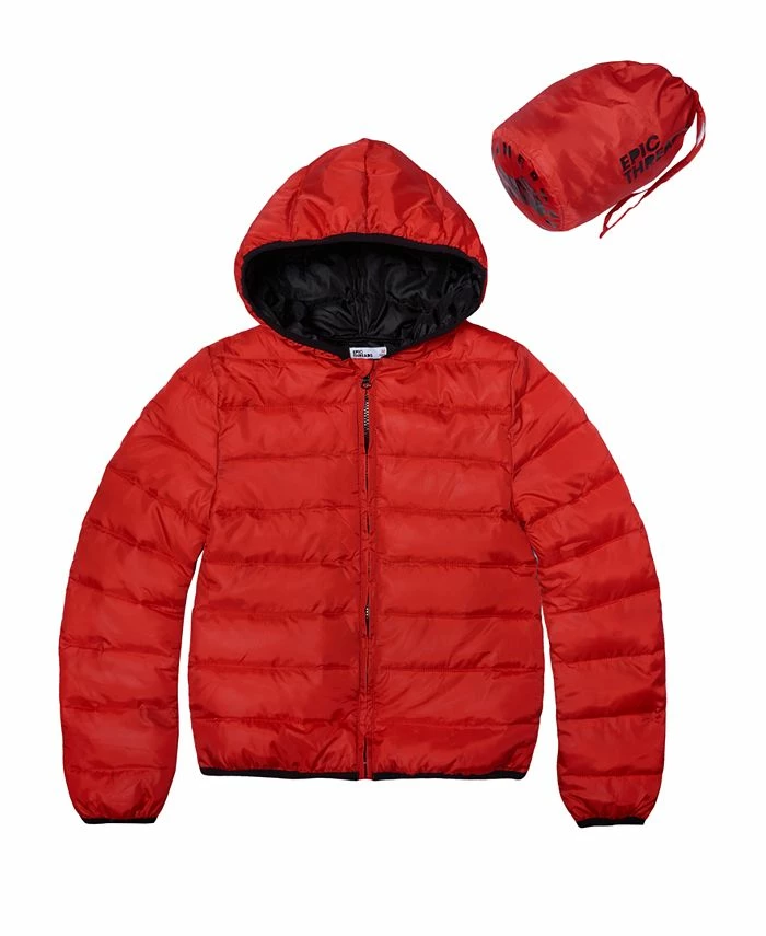 Epic Threads Oddler Boys Packable Jacket With Bag, 2 Piece Set 3 Epic Threads Oddler Boys Packable Jacket With Bag, 2 Piece Set