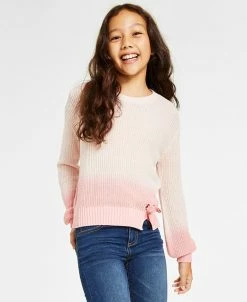Epic Threads Big Girls Ombre Bow Sweater, Created For Macy's