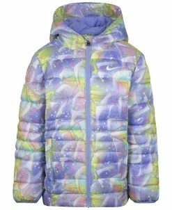 Nike Little Girls Just Do It Printed Jacket
