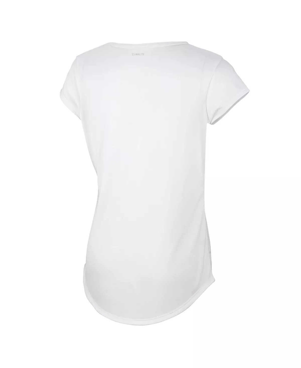 ADIDAS Big Girls Short Sleeve AEROREADY Rainbow Logo Foil T-shirt, Extended Sizes 4 ADIDAS Big Girls Short Sleeve AEROREADY Rainbow Logo Foil T-shirt, Extended Sizes - Image 2