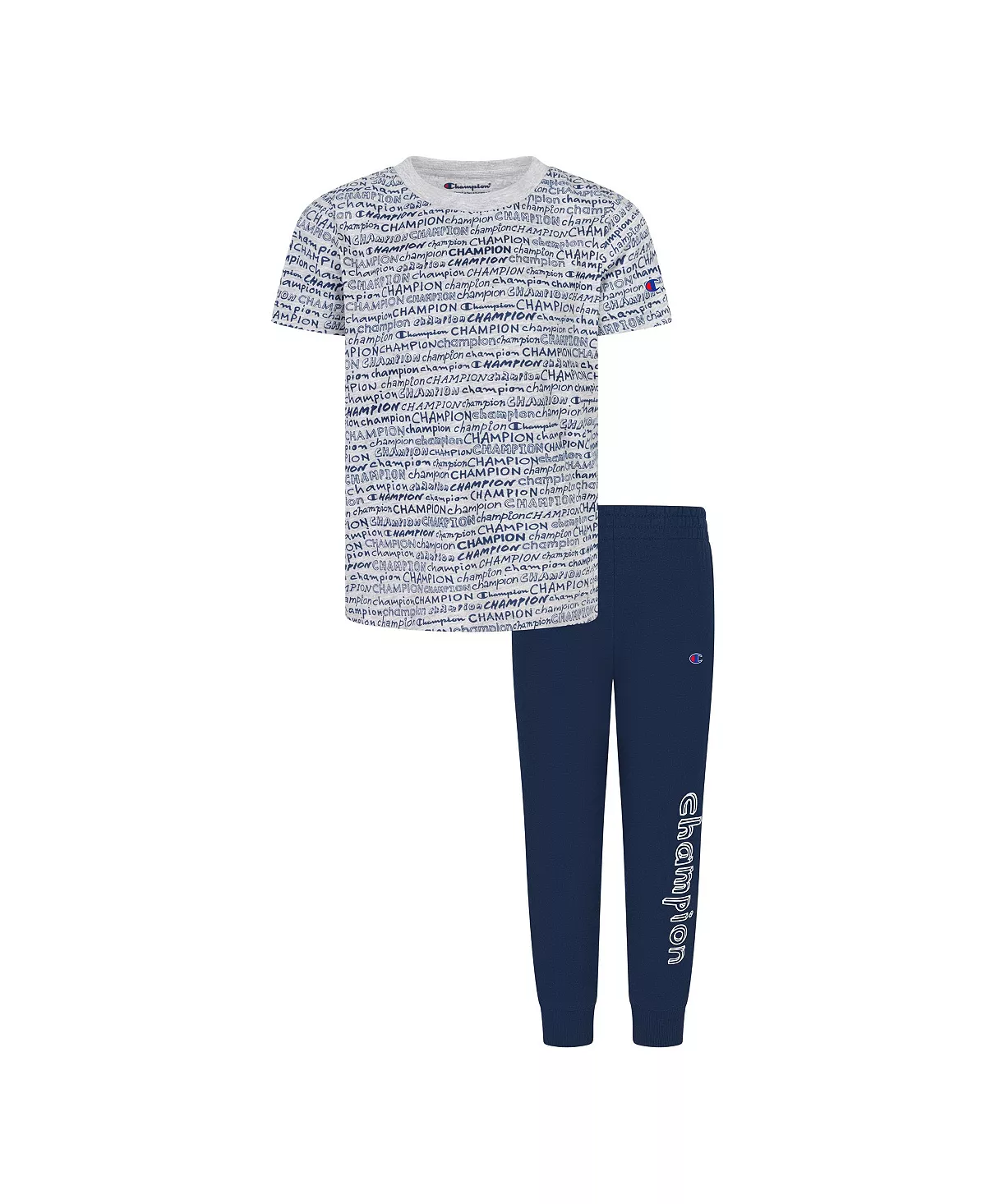 Champion Little Boys Signature T-shirt And Joggers, 2 Piece Set