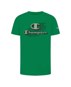 Champion Toddler Boys Streaks C Script Short Sleeve T-shirt