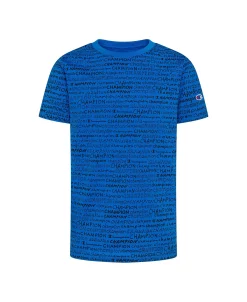 Champion Big Boys Hand Drawn AOP Short Sleeve T-Shirt