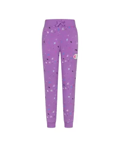 Champion Toddler Girls All Over Print Paint Splatter Fleece Joggers