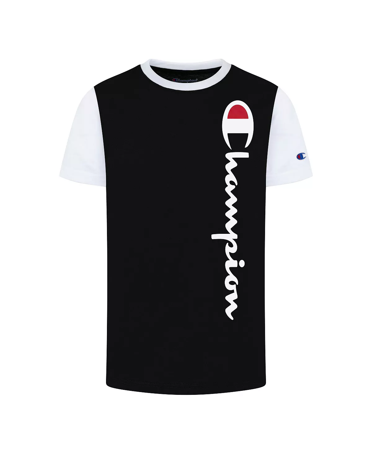 Champion Toddler Boys Vertical Script Short Sleeve T-shirt - Image 4
