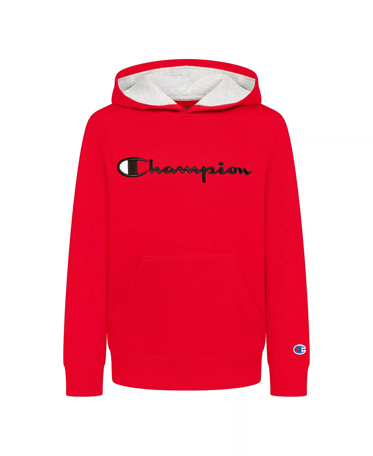 Champion Little Boys Signature Script Fleece Hoodie - Image 7