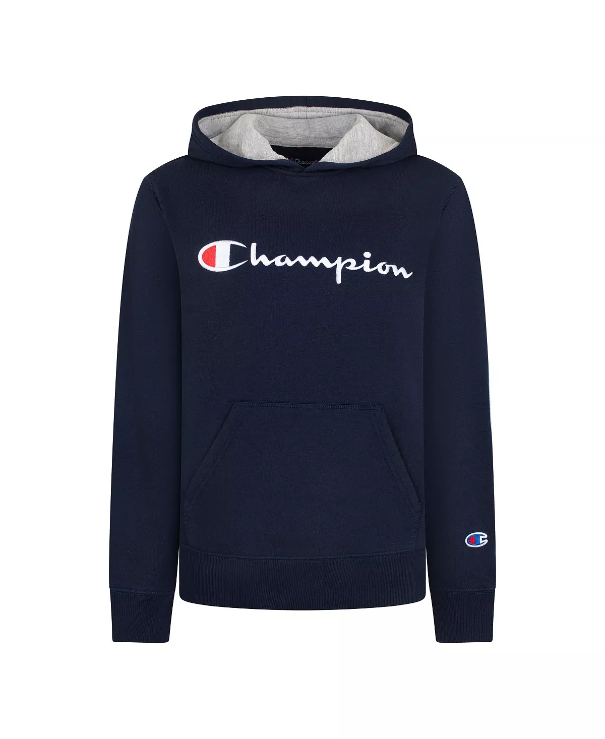 Champion Little Boys Signature Script Fleece Hoodie - Image 5