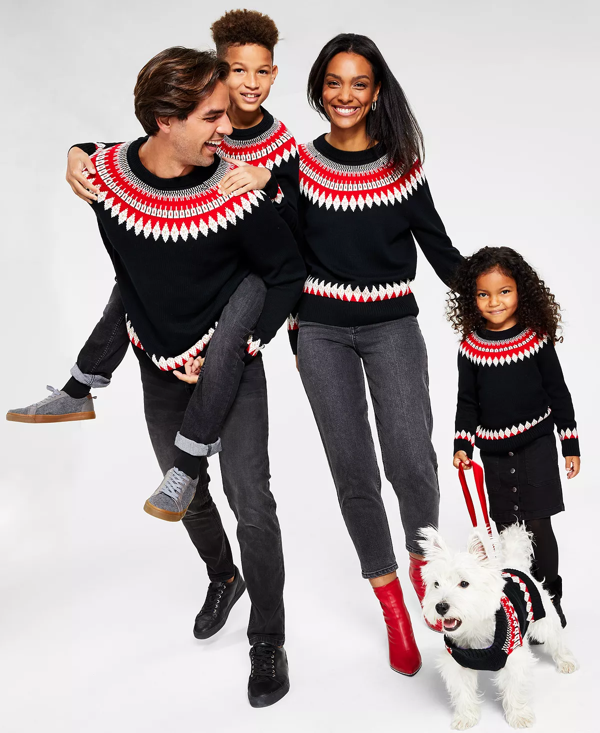 Charter Club Little Boys Fair Isle Mock Neck Holiday Sweater, Created For Macy's - Image 4