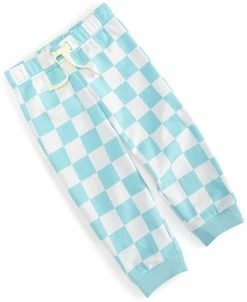 First Impressions Baby Boys Checker Board Jogger Pants, Created For Macy's