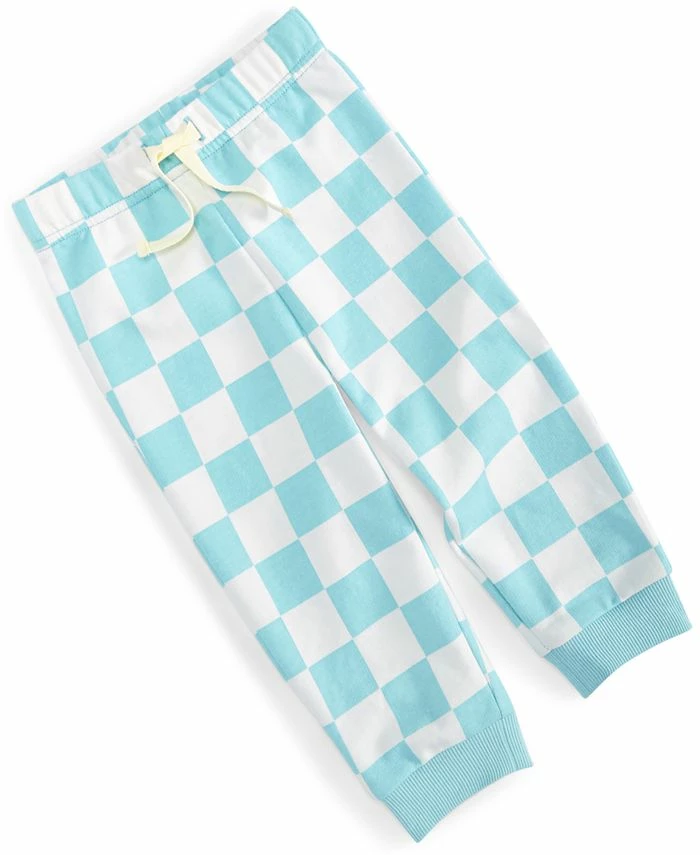 First Impressions Baby Boys Checker Board Jogger Pants, Created For Macy's