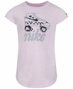 Nike Toddler Girls Rollerskate Crew Neck T-shirt