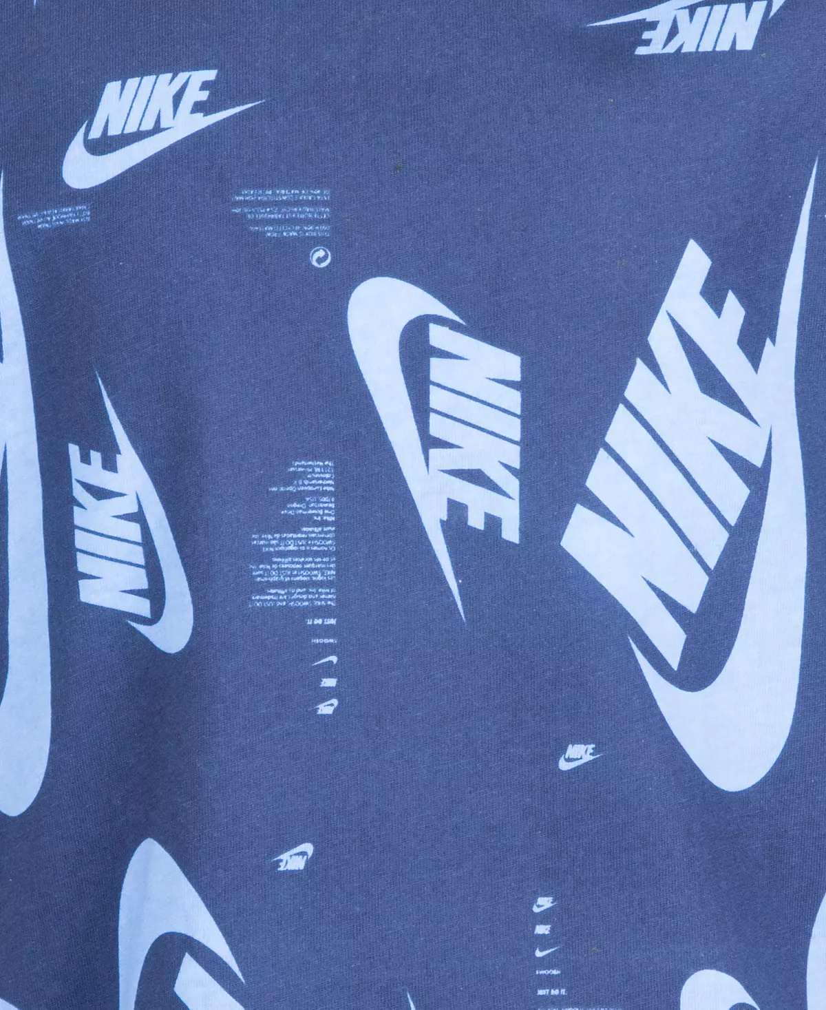 Nike Little Boys Short Sleeves Futura Allover Print T-shirt - Image 3