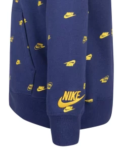 Nike Toddler Boys Pullover Futura Allover Print Hoodie -Little Me Shop 22739599 fpx