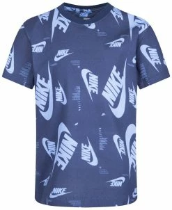 Nike Toddler Boys Short Sleeves Futura Allover Print T-shirt