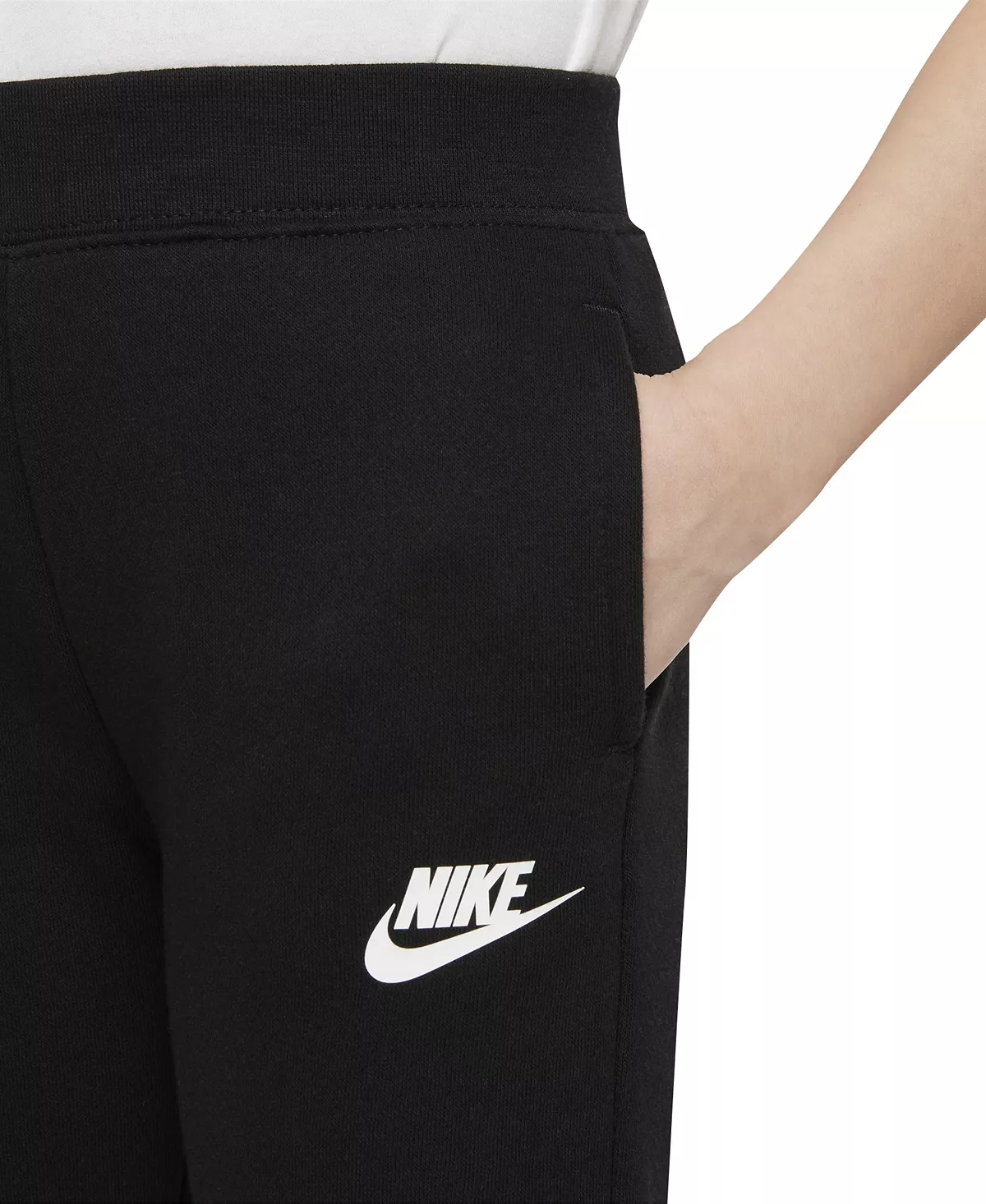 Nike Little Girls Club Fleece Joggers - Image 6