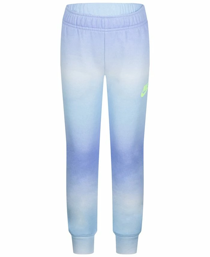 Nike Little Girls Club Fleece Printed Joggers