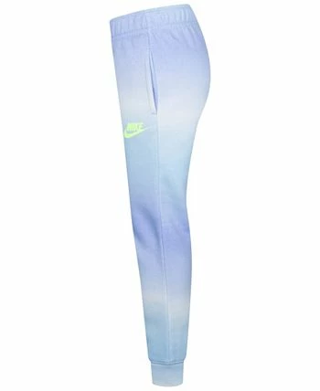 Nike Little Girls Club Fleece Printed Joggers - Image 3
