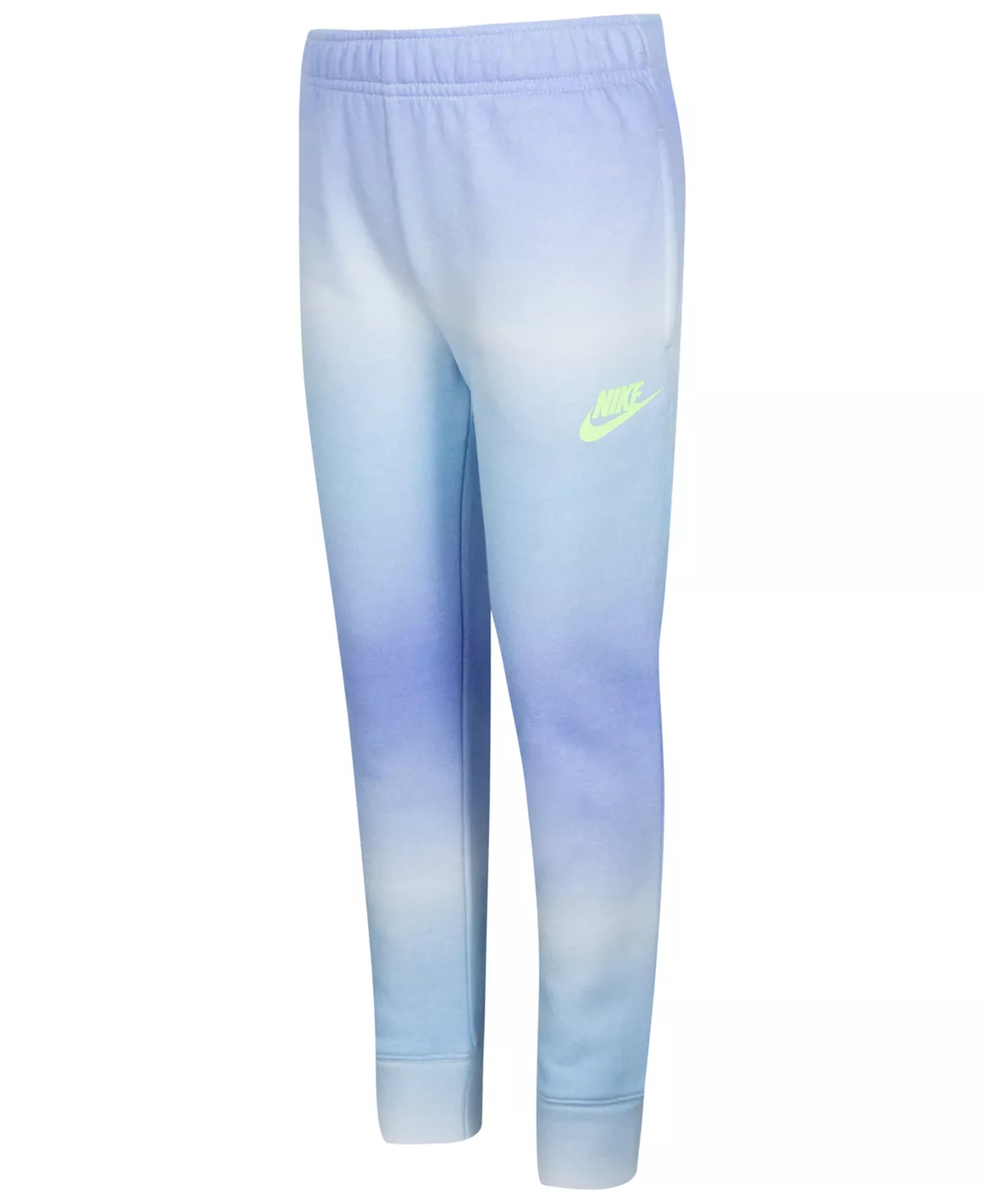 Nike Little Girls Club Fleece Printed Joggers - Image 6