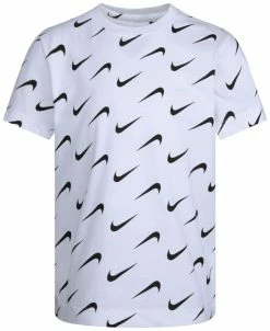 Nike Toddler Boys Allover Swoosh Print T-shirt