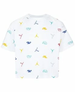 Jordan Big Girls Jumpman Modern Short Sleeve T-shirt