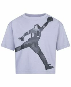 Jordan Big Girls Essentials Short Sleeve T-shirt